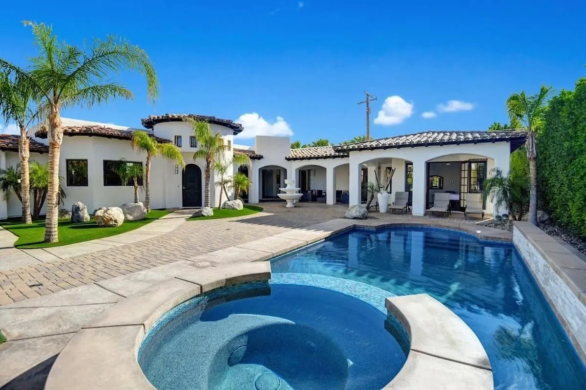 Villa Toscana By Avantstay Palatial Villa With Spa Pool Theater Game Room Permit4769 Palm Springs